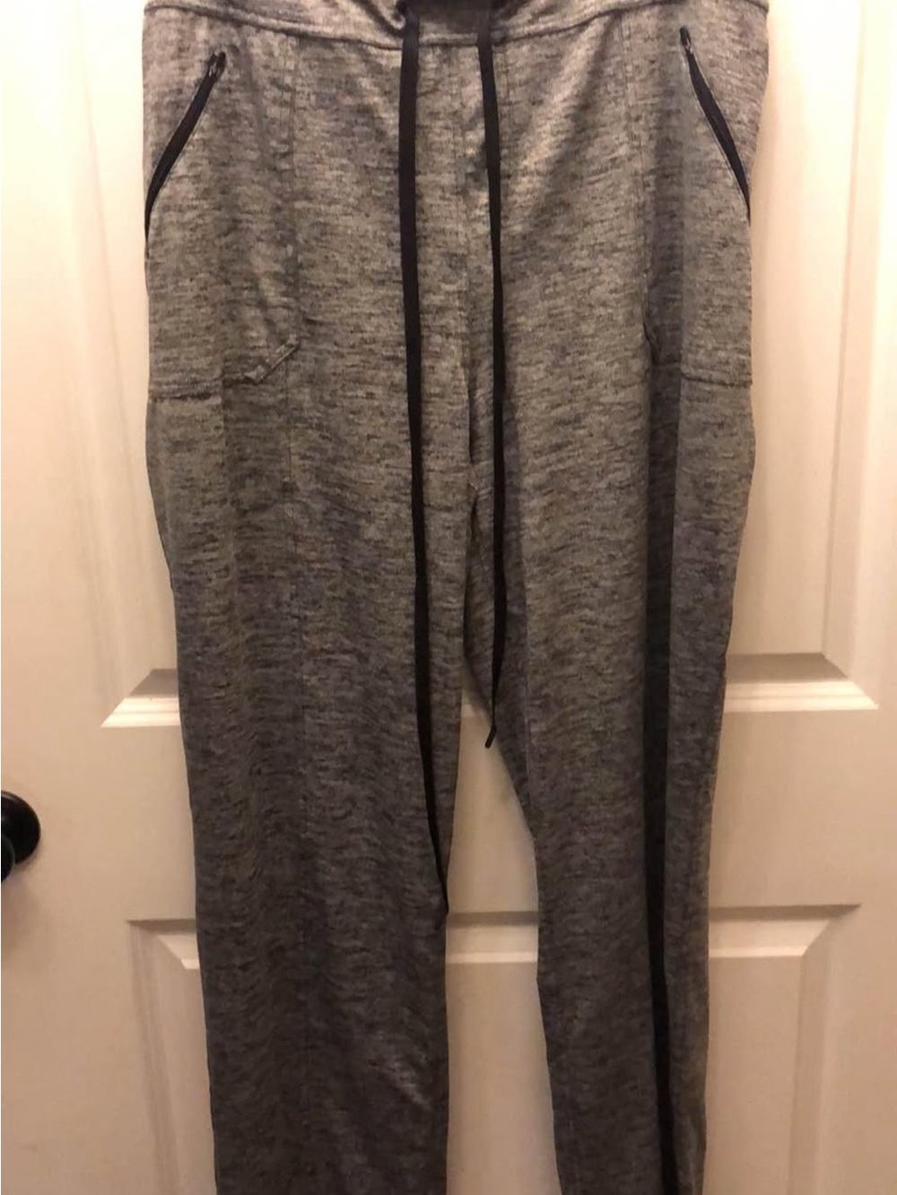 tek gear 1x on the go Gray Joggers with Black Drawstring